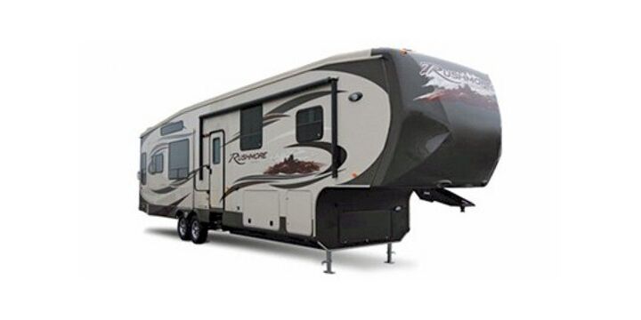 2011 CrossRoads RV Rushmore Rf35ck - 4,550 lbs GVWR - towable by 2012 Lincoln Navigator Base
