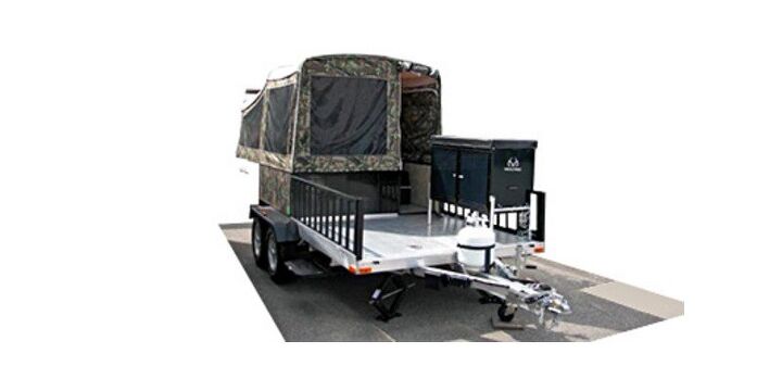 2015 Livin Lite Realtree Basecamp - 2,400 lbs GVWR - towable by 2010 Ford Expedition Limited